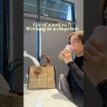 Slow day at the chop shop #dayinmylife #nails #structuregel #naildesign #shorts #fyp #toes