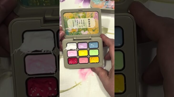 Swatching pallets #springcleaning #nailart #nails #nailgelart #naildesign #swatches