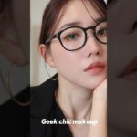 話題のギークシックメイクやってみた#geekchic #makeup #メイク動画