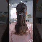3ステップでできる!ハーフアップ✨#簡単アレンジ #セルフアレンジ #hairstyle #hair #ミディアムヘア #髪型 #まとめ髪 #大人カジュアル #大人かわいい