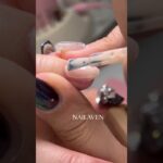 #nailart #ネイルアート #ジェルネイル 원컬러 꽉채우기~~! I will cover the whole nail. 💅