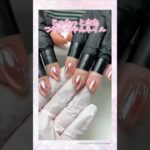 じゅわっと血色、つやんつやんネイル💗#ジェルネイル #マグネットネイル #ミラーネイル #チークネイル #ネイルデザイン