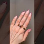 cute little micro frenchies 🌸✨ #nails #nailgelart #naildesign #nailart