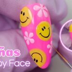 Uñas Happy Face “Smiley” 💅🏼✨ Nail Art