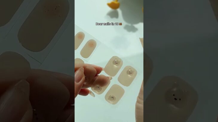 Bear nails in 10🐻