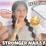 I Tried the NEW Beetles Pro Nail Lamp… This Happened 🐝 Short Spring Natural Nail Art Tutorial