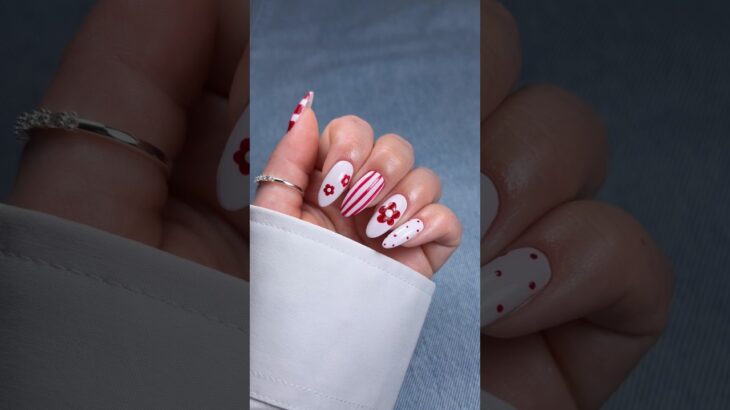 obsessed with how this red set turned out ❤️💅#naildesign #nailartist #nailinspo #gelnails #nails