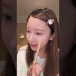 ナチュラルに目の大きさ2倍にして中顔面短縮する方法を徹底解説‼️#アイメイク #中顔面短縮 #涙袋 #메이크업