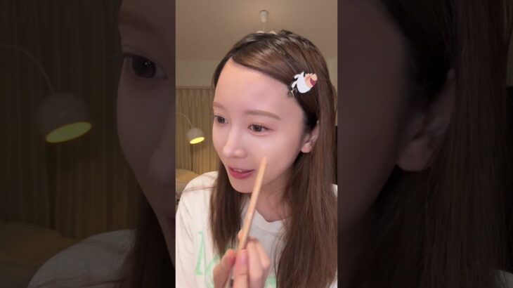 ナチュラルに目の大きさ2倍にして中顔面短縮する方法を徹底解説‼️#アイメイク #中顔面短縮 #涙袋 #메이크업