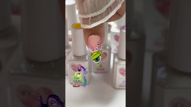 💚💅🏼 #naildesign #pressonnails #nailtutorial #monster
