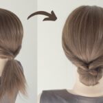 [簡単ヘアアレンジ解説]シンプルだけど上品なまとめ髪/ Simple and Elegant Hairstyle