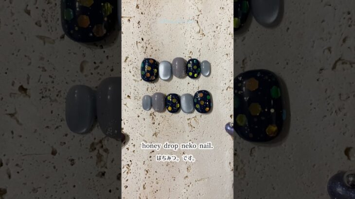 ネイルチップオーダーの梱包動画。