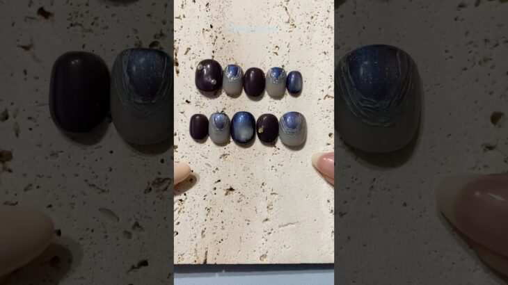 ネイルチップオーダーの梱包動画。