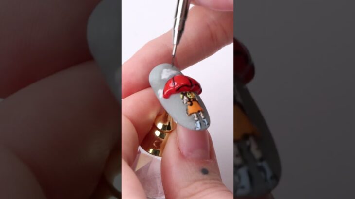 Studio Ghibli Inspired Nails☔💅🏼 | Not A Nail Tech