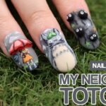 Studio Ghibli Inspired Nails☔💅🏼 | Not A Nail Tech