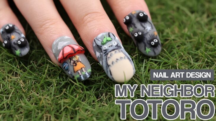 Studio Ghibli Inspired Nails☔💅🏼 | Not A Nail Tech