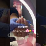 SPRING NAIL SET🌸 using @beetlesgelpolish pastel colors #ytshorts #beetlesgelpolish #viral #shorts