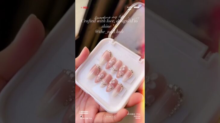 new nail art 🎨 ✨️