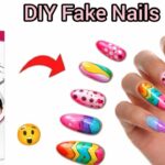 DIY Nail Extensions😍/How to make nail extensions at home /Homemade fake nails