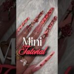 STRAWBERRY CHERRY NAILS 🍒 🍓✨️ Mini Gelx Tutorial #gelx #gelxnails #longnails #naildesign #nailtips