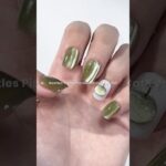 3D Green Apple Nails 🍏
