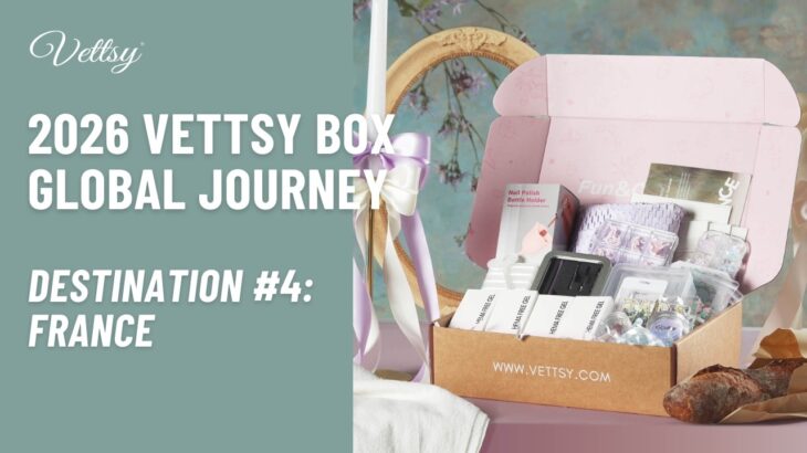🌏 2026 VETTSY NAIL ART BOX – GLOBAL JOURNEY 🌏