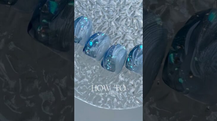 【うるうるぷるぷるデザイン🫧】#nailart #ジェルネイル#shorts