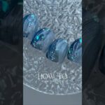 【How to】 うるうるキラキラニュアンスネイル💅 #nailart #ジェルネイル #インクデザイン