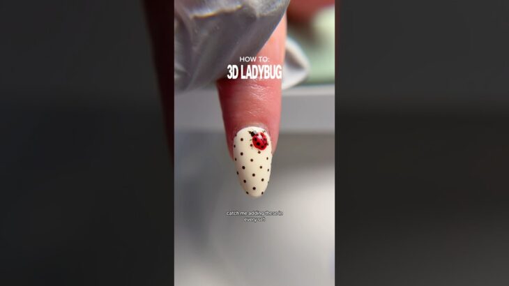 #nailart #tutorial #springnails #ladybug