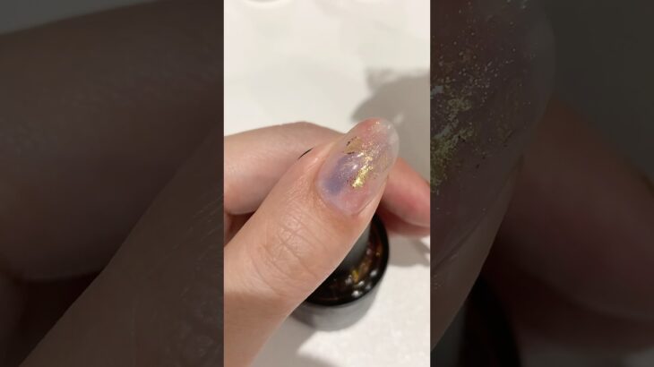 Gelme1でできるふんわりニュアンスネイル