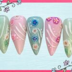 Spring Blossom Nail Art 🌸💐| Beginner Friendly Nail Art for Spring