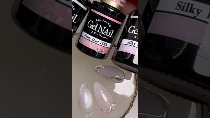 セリアジェルを使って大人の春夏ワンポイントネイル💅🫧#nails #nailart #naildesign #ネイル #セルフネイル #100均