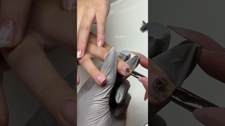 Nail Biter Transformation 💅 Niece’s Hard Gel Refill & Growth Journey