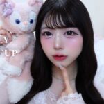 【春メイク💐】あざとお姉さんになれるピンクメイク🌸🤍最近の毎日メイクだよ꜀(  ꜆-⩊-)꜆♡