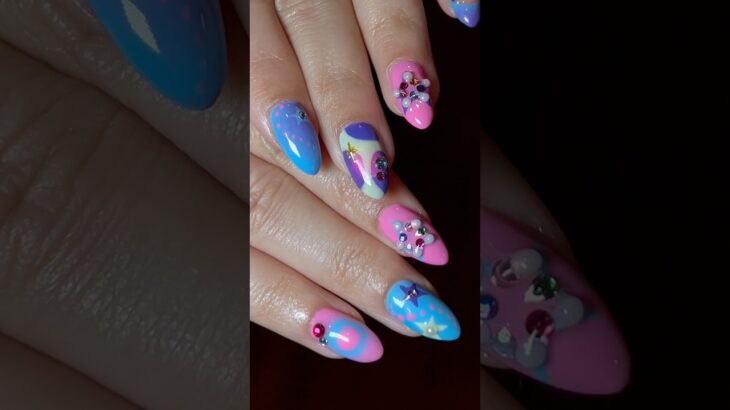 4 appointment nail day in my private gel nail art studio #nails