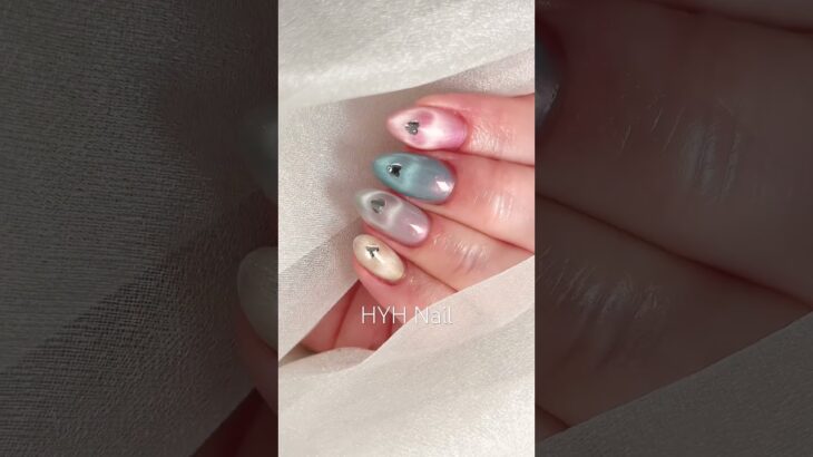 HYH Nail~ #nailart #naildesign  #nails #美甲 #手描き#gelnails #howto #freehanddrawing #2026 #ネイル #네일아트