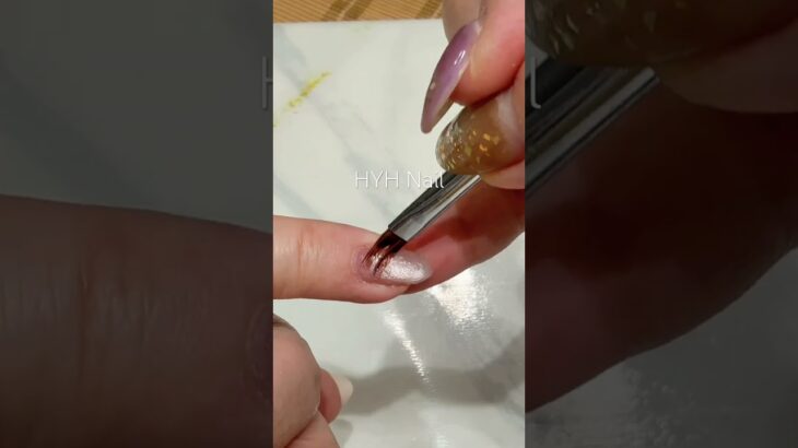 HYH Nail~ #nailart #naildesign  #nails #美甲 #手描き#gelnails #howto #freehanddrawing #2026 #ネイル #네일아트