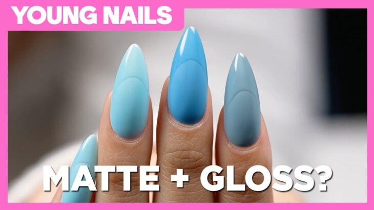 Can’t Choose Matte or Glossy? Try THIS Nail Trick 💅✨