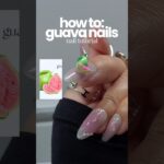 3D Juicy Guava Nails| Born Pretty Cateye Gel Polish 🍈💅🏻✨#nailart #fruitnails #guavanails