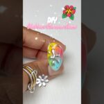 aura + chrome isolation tutorial 🍧🌈🪩  #nails #nailart #auranails #chromenails