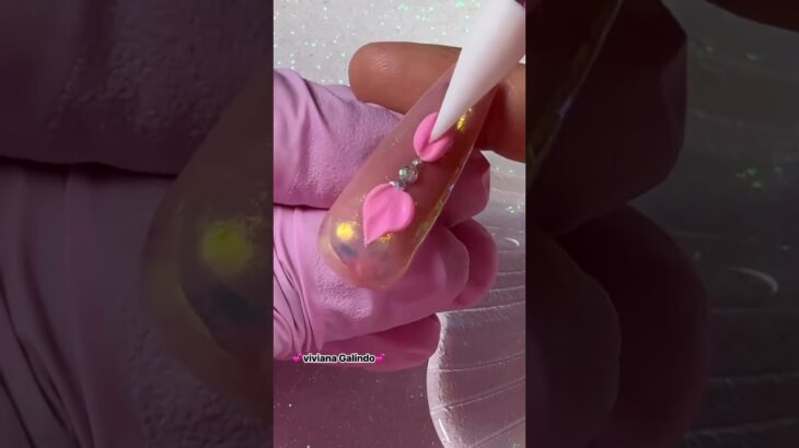 Gel sólido ✨🫶🫶#uñas #manicure #nailart #diseñouñas