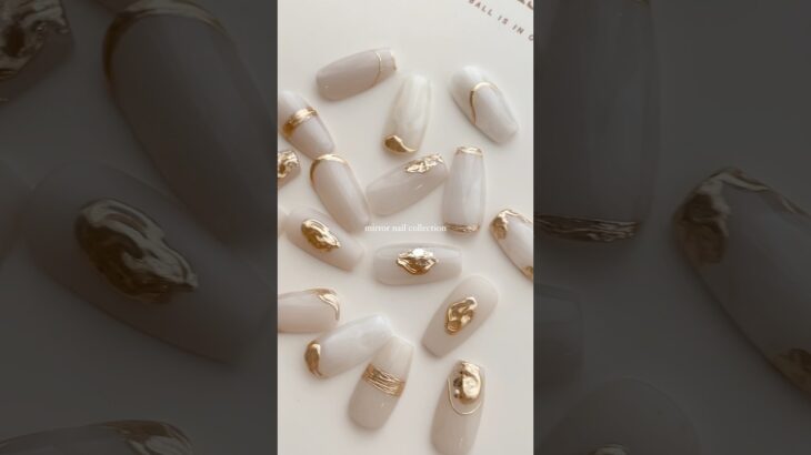 PR_Nailtown いろいろミラーアート3選✨ #PR #セルフネイル #ネイル #shorts