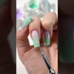 Przedłużanie paznokci na dual forms z ombre konstrukcyjnym. 🌸 #nailstutorial