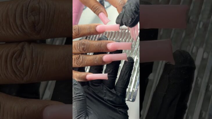 2 Client Nail Day 💓💋 #nails #poligel #naildesign #structuregel #designnails #nailtech #nailart