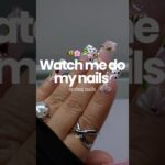 Let’s Do My Gel-X Nails Spring 3D Nail Design 🐝🌸🐞💅🏻✨ #nailart #3dnails #gelxnails