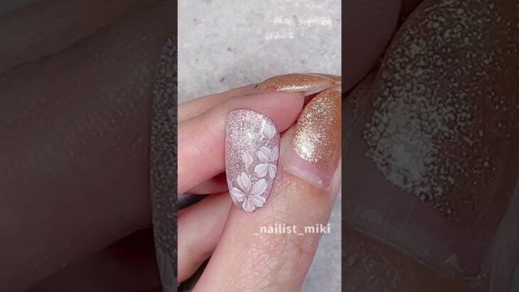 桜ネイル #ジェルネイル #お花ネイル #nails #ネイル #nailart #naildesign #nailtutorial