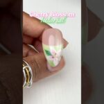 DIY beginner nail art 🌸🍵 @beetlesgelpolish  #nails #nailart #gelnails #shorts #nailinspo