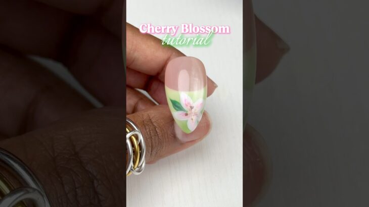 DIY beginner nail art 🌸🍵 @beetlesgelpolish  #nails #nailart #gelnails #shorts #nailinspo