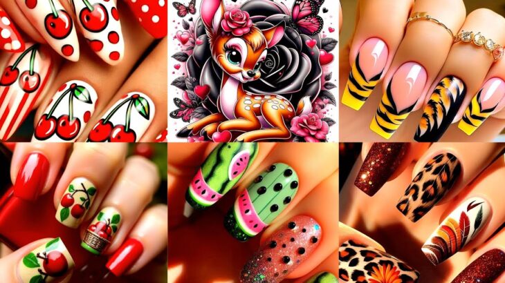 ⭐ Colorful Summer Nail Art Ideas 2026 💅 Cherry, Watermelon & Cute Nail Designs