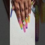 @zulaysnails April Box #nails #nailart #acrylic #music #fyp